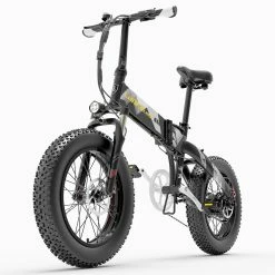 LANKELEISI X2000 PLUS Moped Electric Bike Folding Bike 12.8Ah 48V 1000W 40km/h Max Speed Max Load 150kg - Grey -Sports & Outdoors Sales LANKELEISI X2000 PLUS Moped Electric Bike 10 4Ah 48V 500W Gray 498380 3