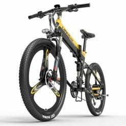 Sports & Outdoors Sales -Sports & Outdoors Sales LANKELEISI XT750 Sports Version Electric Bike Yellow 502663 1