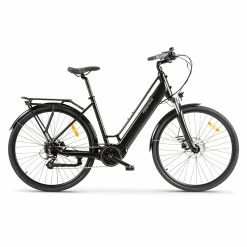 MAGMOVE CEH55M 28 Inch City Electric Bike Bafang Mid-Drive 250W Motor 25Km/h Speed 36V 13Ah Detachable Battery Double Disc Brakes Shimano 8-Speed Gear