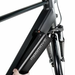 MAGMOVE CEH55M 28 Inch City Electric Bike Bafang Mid-Drive 250W Motor 25Km/h Speed 36V 13Ah Detachable Battery Double Disc Brakes Shimano 8-Speed Gear -Sports & Outdoors Sales MAGMOVE CEH55M 28 City E bike for Female 517070 5
