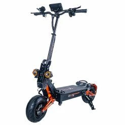 OBARTER D5 Electric Scooter 12 Inch Vacuum Tire 2*2500W Dual Motor Max Speed 60-70Km/h Removable 48V 35Ah Battery for 60-120km Super Range Removable Tire Double Oil Brakes Front&Rear Hydraulic Suspension 150KG Max Load -Sports & Outdoors Sales OBARTER D5 Electric Scooter 12 inch Pneumatic Tire 518268 5