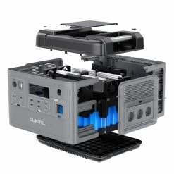 OUKITEL P2001 Ultimate 2000W Portable Power Station, 2000Wh LiFePO4 MPPT Solar Generator with Pure Sine Wave AC Outlets, QC3.0 & USB-C PD 100W, Super Fast Recharge Durable Generator for Home Outdoor Camping RV CPAP Emergencies Solar Battery - EU Plug -Sports & Outdoors Sales OUKITEL P2001 Ultimate Portable Power Station EU Plug 517043 2