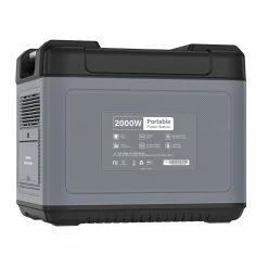 OUKITEL P2001 Ultimate 2000W Portable Power Station, 2000Wh LiFePO4 MPPT Solar Generator with Pure Sine Wave AC Outlets, QC3.0 & USB-C PD 100W, Super Fast Recharge Durable Generator for Home Outdoor Camping RV CPAP Emergencies Solar Battery - EU Plug -Sports & Outdoors Sales OUKITEL P2001 Ultimate Portable Power Station EU Plug 517043 3