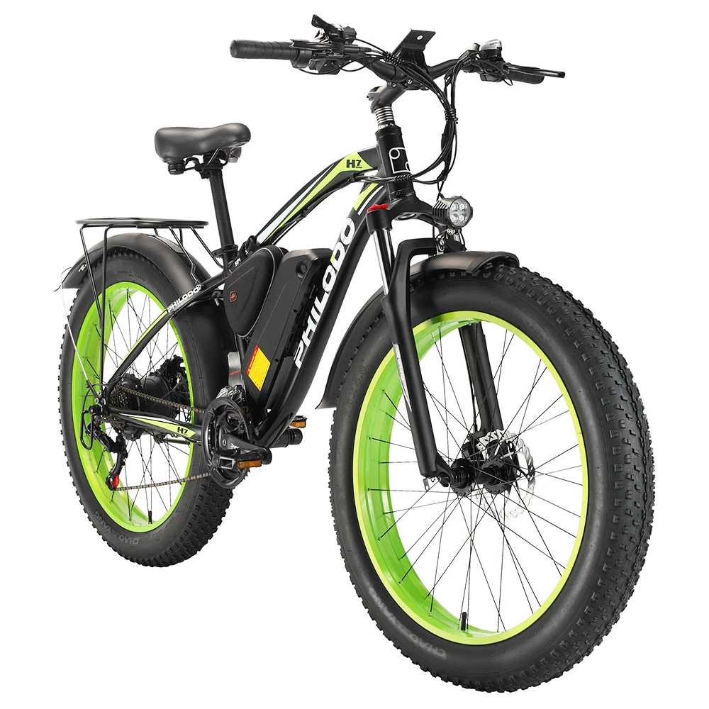 PHILODO H7 2.0 Electric Mountain Bike All Terrain Fat Bike 26 Inch 48V 13Ah Removable Battery 1000W High-speed Motor 50Km/h 21 Speed Gear Electric Bicycle 3 PHILODO H7 2.0 Electric Mountain Bike All Terrain Fat Bike 26 Inch 48V 13Ah Removable Battery 1000W High-speed Motor 50Km/h 21 Speed Gear Electric Bicycle - Image 3