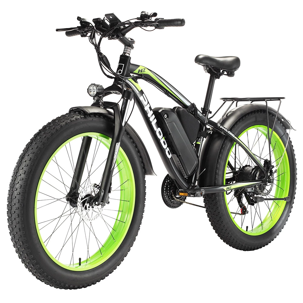 PHILODO H7 2.0 Electric Mountain Bike All Terrain Fat Bike 26 Inch 48V 13Ah Removable Battery 1000W High-speed Motor 50Km/h 21 Speed Gear Electric Bicycle 1 PHILODO H7 2.0 Electric Mountain Bike All Terrain Fat Bike 26 Inch 48V 13Ah Removable Battery 1000W High-speed Motor 50Km/h 21 Speed Gear Electric Bicycle