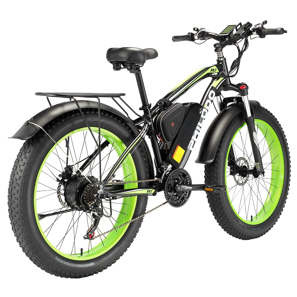PHILODO H7 2.0 Electric Mountain Bike All Terrain Fat Bike 26 Inch 48V 13Ah Removable Battery 1000W High-speed Motor 50Km/h 21 Speed Gear Electric Bicycle 4 PHILODO H7 2.0 Electric Mountain Bike All Terrain Fat Bike 26 Inch 48V 13Ah Removable Battery 1000W High-speed Motor 50Km/h 21 Speed Gear Electric Bicycle - Image 4