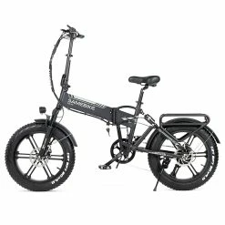 SAMEBIKE XWLX09 20 Inches Fat Tire Electric Bike 500W Motor 25-35km/h Max Speed 80-90km Max Mileage - Black 8 SAMEBIKE XWLX09 20 Inches Fat Tire Electric Bike 500W Motor 25-35km/h Max Speed 80-90km Max Mileage - Black -Sports & Outdoors Sales SAMEBIKE XWLX09 Electric Bike 500046 2 1