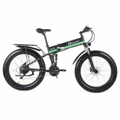 Shengmilo MX01 26 Inches Fat Tire Electric Bike 12 Magnetic Booster Bicycle 1000W 7-Speed Shimano for Snow Mountain