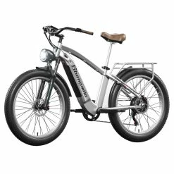 Shengmilo MX04 26*3.0 Inch Fat Tire Electric Moped Bike Mountain Bicycle Bafang 500W Motor 48V 15Ah LG Battery 40Km/h Max Speed Shimano 7-Speed Gear 110KM Max Range IP64 Waterproof TEKTRO E500 Oil Brake 9 Shengmilo MX04 26*3.0 Inch Fat Tire Electric Moped Bike Mountain Bicycle Bafang 500W Motor 48V 15Ah LG Battery 40Km/h Max Speed Shimano 7-Speed Gear 110KM Max Range IP64 Waterproof TEKTRO E500 Oil Brake -Sports & Outdoors Sales Shengmilo MX04 26 3 0 inch Fat Tire Electric Moped Bike 518264 3