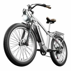 Shengmilo MX04 26*3.0 Inch Fat Tire Electric Moped Bike Mountain Bicycle Bafang 500W Motor 48V 15Ah LG Battery 40Km/h Max Speed Shimano 7-Speed Gear 110KM Max Range IP64 Waterproof TEKTRO E500 Oil Brake 10 Shengmilo MX04 26*3.0 Inch Fat Tire Electric Moped Bike Mountain Bicycle Bafang 500W Motor 48V 15Ah LG Battery 40Km/h Max Speed Shimano 7-Speed Gear 110KM Max Range IP64 Waterproof TEKTRO E500 Oil Brake -Sports & Outdoors Sales Shengmilo MX04 26 3 0 inch Fat Tire Electric Moped Bike 518264 4