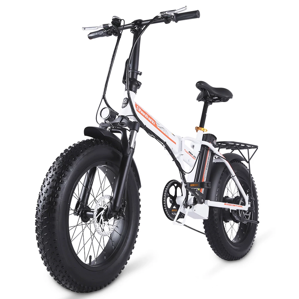 Shengmilo MX20 500W 48V 15Ah 20'' E-bike 40km/h Max Speed 40-50km Mileage Range 150kg Max Load Electric Bike - White 3 Shengmilo MX20 500W 48V 15Ah 20'' E-bike 40km/h Max Speed 40-50km Mileage Range 150kg Max Load Electric Bike - White - Image 3