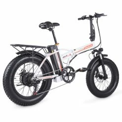 Shengmilo MX20 500W 48V 15Ah 20'' E-bike 40km/h Max Speed 40-50km Mileage Range 150kg Max Load Electric Bike - White 8 Shengmilo MX20 500W 48V 15Ah 20'' E-bike 40km/h Max Speed 40-50km Mileage Range 150kg Max Load Electric Bike - White -Sports & Outdoors Sales Shengmilo MX20 500W 48V 15Ah 20 Inch E bike White 498316 3