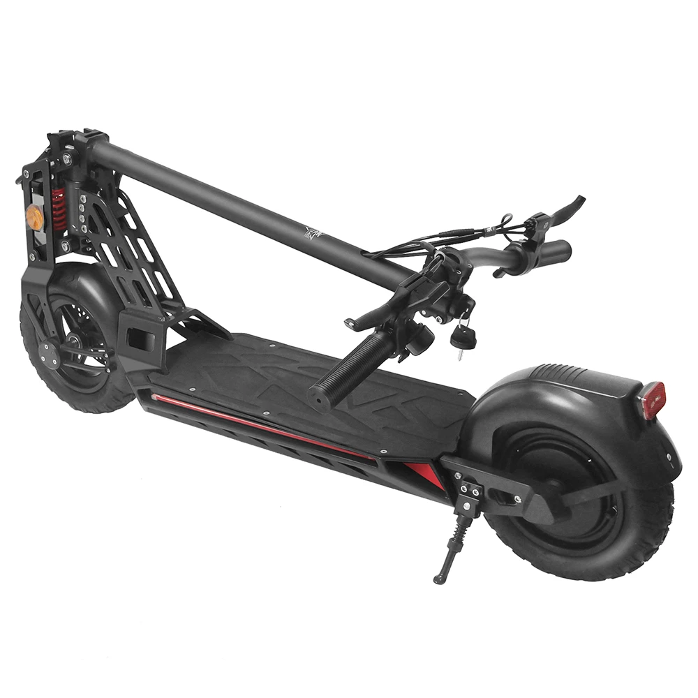 Spetime M6 Electric Scooter 600W 13Ah Battery 40km Range 40km/h Max Speed 100kg Load - Black 3 Spetime M6 Electric Scooter 600W 13Ah Battery 40km Range 40km/h Max Speed 100kg Load - Black - Image 3