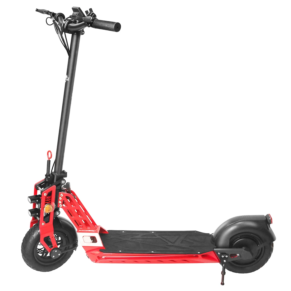 Spetime M6 Electric Scooter 600W 13Ah Battery 40km Range 40km/h Max Speed 100kg Load - Red 1 Spetime M6 Electric Scooter 600W 13Ah Battery 40km Range 40km/h Max Speed 100kg Load - Red