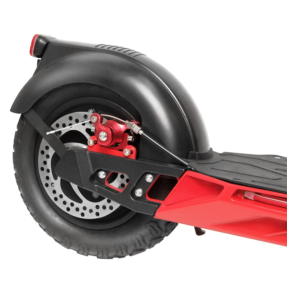 Spetime M6 Electric Scooter 600W 13Ah Battery 40km Range 40km/h Max Speed 100kg Load - Red 5 Spetime M6 Electric Scooter 600W 13Ah Battery 40km Range 40km/h Max Speed 100kg Load - Red - Image 5