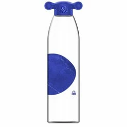 Water bottle Benetton Borosilicate Glass 550ml -Sports & Outdoors Sales Water bottle Benetton Borosilicate Glass 550 ml 477718 2