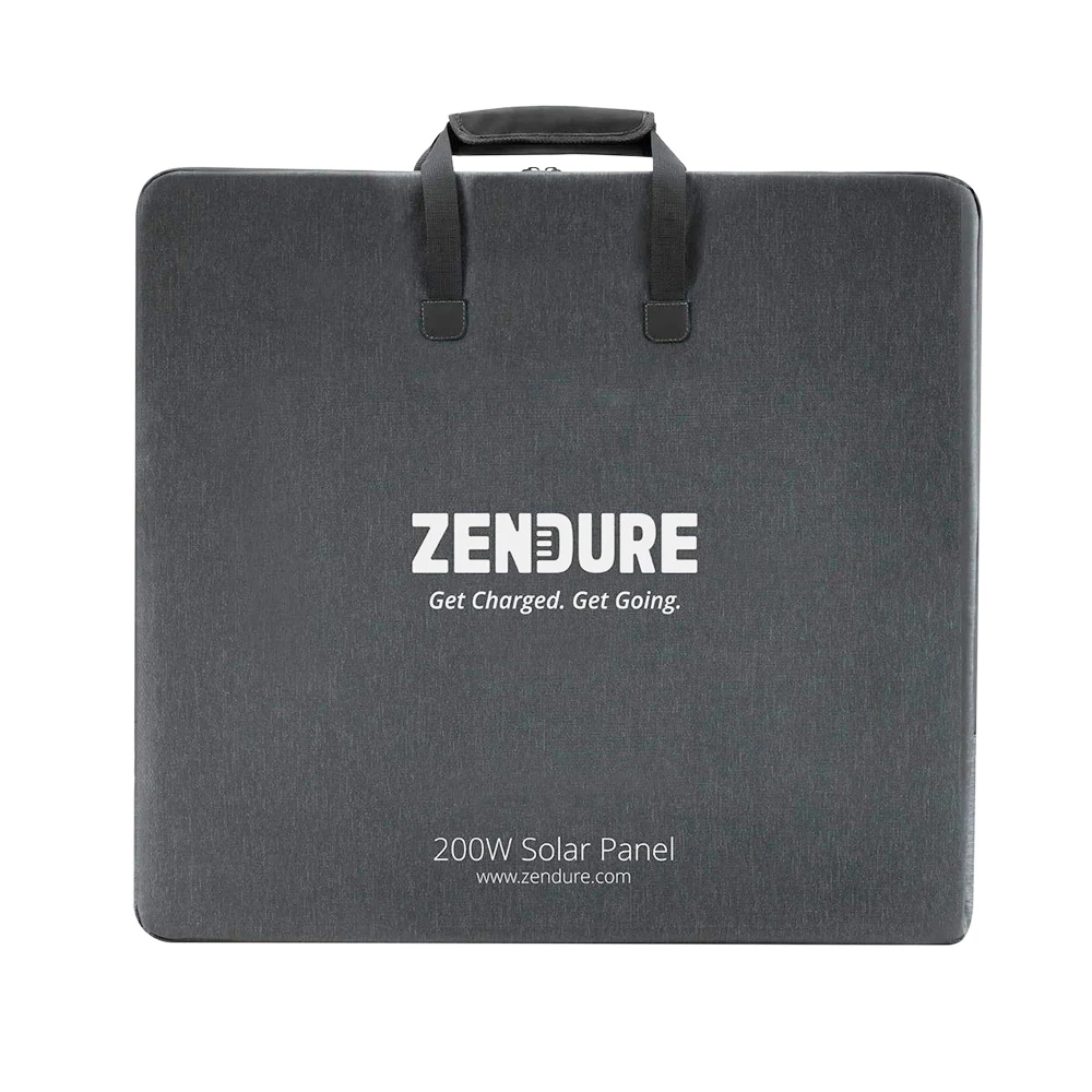 ZENDURE 18V/200W Foldable Solar Panel, IP67 Waterproof, 3 Kickstands, Portable Solar Charger for Power Station 2 ZENDURE 18V/200W Foldable Solar Panel, IP67 Waterproof, 3 Kickstands, Portable Solar Charger for Power Station - Image 2