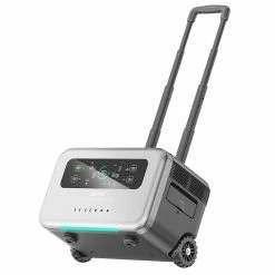 ZENDURE SuperBase Pro 2000 Portable Power Station 2,096Wh Large Capacity 3,000W Ampup Capability, 14 Outputs, 6.1 Inch Clear Display, Built-in 4G IoT, App Control, Charge to 80% in 1 Hour, with Industrial-Grade Wheels - EU Plug -Sports & Outdoors Sales ZENDURE SuperBase Pro 2096Wh Portable Power Station 502678 4