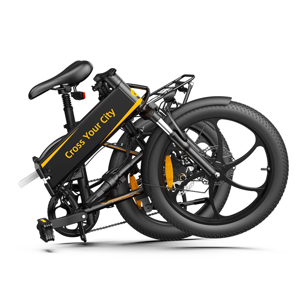 ADO A20 XE 250W Electric Bike Folding Frame 7-Speed Gears Removable 10.4 AH Lithium-Ion Battery E-bike - Black 5 ADO A20 XE 250W Electric Bike Folding Frame 7-Speed Gears Removable 10.4 AH Lithium-Ion Battery E-bike - Black - Image 5
