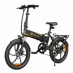 ADO A20 XE 250W Electric Bike Folding Frame 7-Speed Gears Removable 10.4 AH Lithium-Ion Battery E-bike - Black
