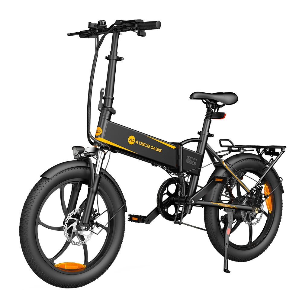 ADO A20 XE 250W Electric Bike Folding Frame 7-Speed Gears Removable 10.4 AH Lithium-Ion Battery E-bike - Black 1 ADO A20 XE 250W Electric Bike Folding Frame 7-Speed Gears Removable 10.4 AH Lithium-Ion Battery E-bike - Black