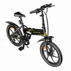 ADO A20+ Electric Folding Bike 20 inch City Bicycle 250W Hall Brushless Gear DC Motor SHIMANO 7-Speed Rear Derailleur 36V 10.4Ah Removable Battery 25km/h Max speed up to 60km Max Range IPX5 Double Shock-absorption Aluminum alloy Frame - Black 8 ADO A20+ Electric Folding Bike 20 inch City Bicycle 250W Hall Brushless Gear DC Motor SHIMANO 7-Speed Rear Derailleur 36V 10.4Ah Removable Battery 25km/h Max speed up to 60km Max Range IPX5 Double Shock-absorption Aluminum alloy Frame - Black -Sports & Outdoors Sales ado a20 electric folding bike 250w motor 10 4ah battery black ba1f41 1665732568410