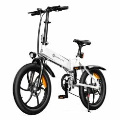 ADO A20+ Electric Folding Bike 20 inch City Bicycle 250W Hall Brushless Gear DC Motor SHIMANO 7-Speed Rear Derailleur 36V 10.4Ah Removable Battery 25km/h Max speed up to 60km Max Range IPX5 Double Shock-absorption Aluminum alloy Frame - White -Sports & Outdoors Sales ado a20 electric folding bike 250w motor 10 4ah battery white f630a1 1665732876814