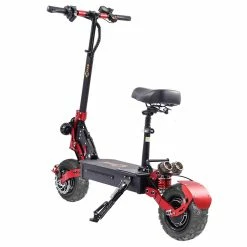 BEZIOR S2 Folding Electric Scooter 1200W*2 Dual Motor LCD Display Max 65Km/h 11 Inch Off-Road Tire 21Ah Battery up to 60km Range Dual Shock Mitigation Dual Disk Brake LED Light - Red -Sports & Outdoors Sales bezior s2 off road electric scooter 1200w 2 65km h 11 tire red 5982a9 1668735082566