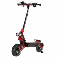 BEZIOR S2 Folding Electric Scooter 1200W*2 Dual Motor LCD Display Max 65Km/h 11 Inch Off-Road Tire 21Ah Battery up to 60km Range Dual Shock Mitigation Dual Disk Brake LED Light - Red -Sports & Outdoors Sales bezior s2 off road electric scooter 1200w 2 65km h 11 tire red 8a4f5b 1668735082329