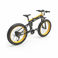 BEZIOR X1000 Folding Electric Bike Bicycle Panasonic 48V 12.8Ah Battery 1000W Motor 26 inch Fat Tire Aluminum Alloy Frame Shimano 27-speed Shift Max Speed 40km/h IP54 100KM Power-assisted mileage Range LCD Display IP54 waterproof - Black Yellow 8 BEZIOR X1000 Folding Electric Bike Bicycle Panasonic 48V 12.8Ah Battery 1000W Motor 26 inch Fat Tire Aluminum Alloy Frame Shimano 27-speed Shift Max Speed 40km/h IP54 100KM Power-assisted mileage Range LCD Display IP54 waterproof - Black Yellow -Sports & Outdoors Sales bezior x1000 folding electric bike 1000w 40km h black green 1625710072733