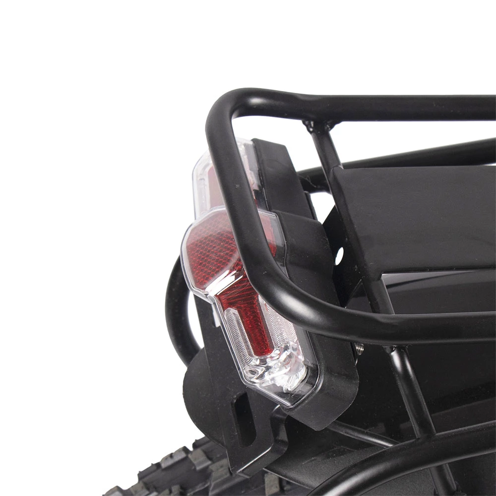 CYSUM M900 Fat Tire Electric Bike 48V 1000W Brushless Gear Motor 17Ah Removable Battery for 50-70 Range - Black-Green 5 CYSUM M900 Fat Tire Electric Bike 48V 1000W Brushless Gear Motor 17Ah Removable Battery for 50-70 Range - Black-Green - Image 5