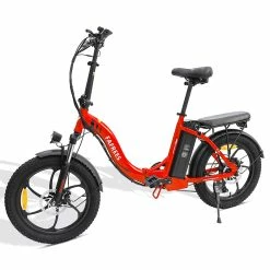 FAFREES F20 Electric Bike 20 Inch Folding Frame E-bike 7-Speed Gears With Removable 15AH Lithium Battery - Red -Sports & Outdoors Sales fafrees f20 electric bike 20 inch folding frame e bike red 545c32 1660101846936
