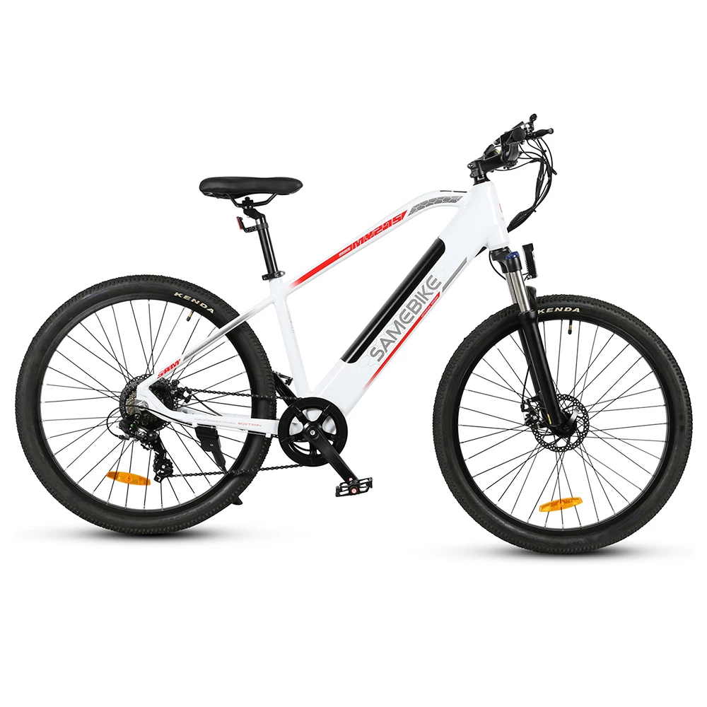 SAMEBIKE MY-275 10.4Ah 500W 48V 27.5inch Electric Bike 20mph Top Speed 80km Mileage Range Max Load 150kg White 1 SAMEBIKE MY-275 10.4Ah 500W 48V 27.5inch Electric Bike 20mph Top Speed 80km Mileage Range Max Load 150kg White