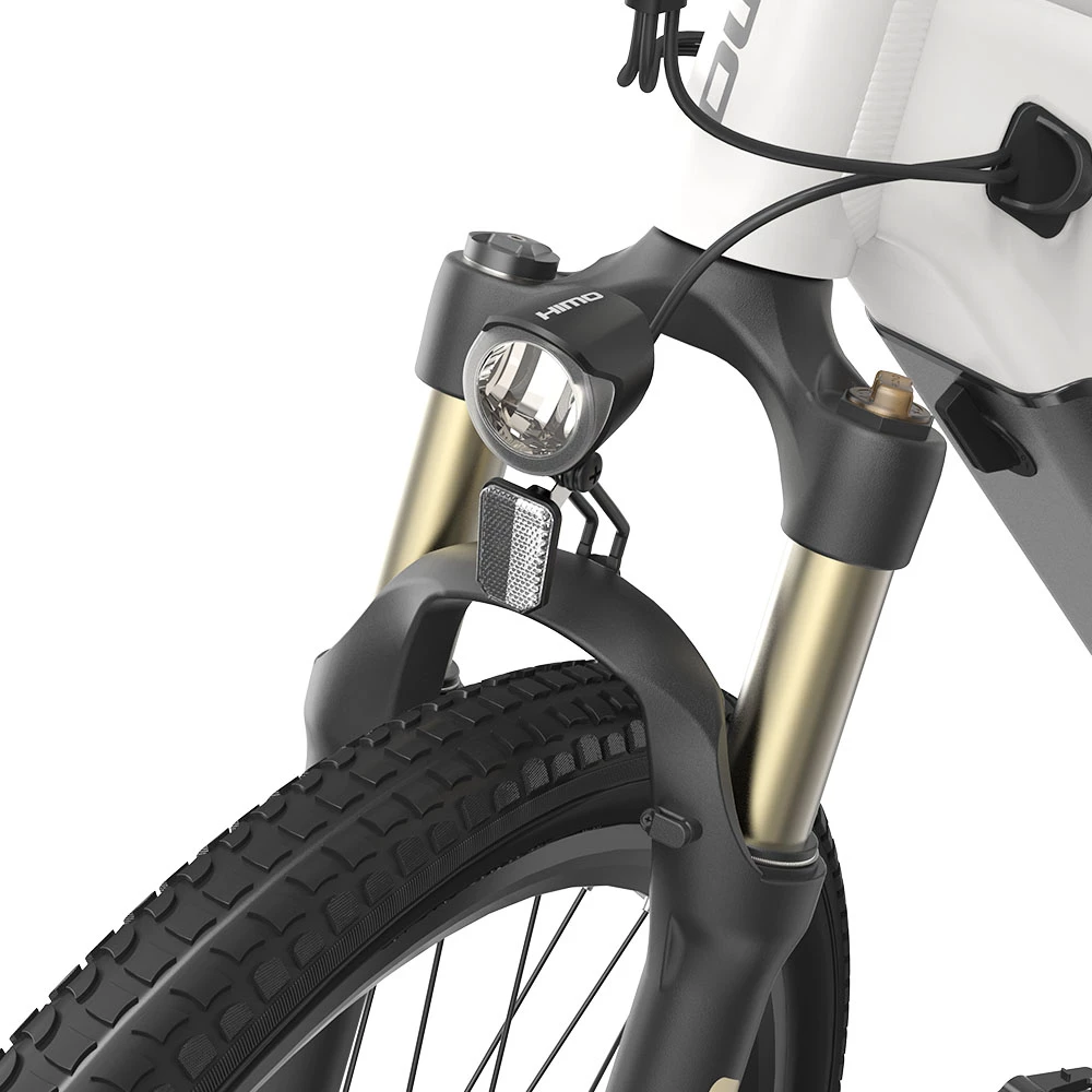 HIMO C26 Max Electric Bicycle 250W Motor Max Speed 25km/h 48V 10AH 100km Max Range - White 6 HIMO C26 Max Electric Bicycle 250W Motor Max Speed 25km/h 48V 10AH 100km Max Range - White - Image 6