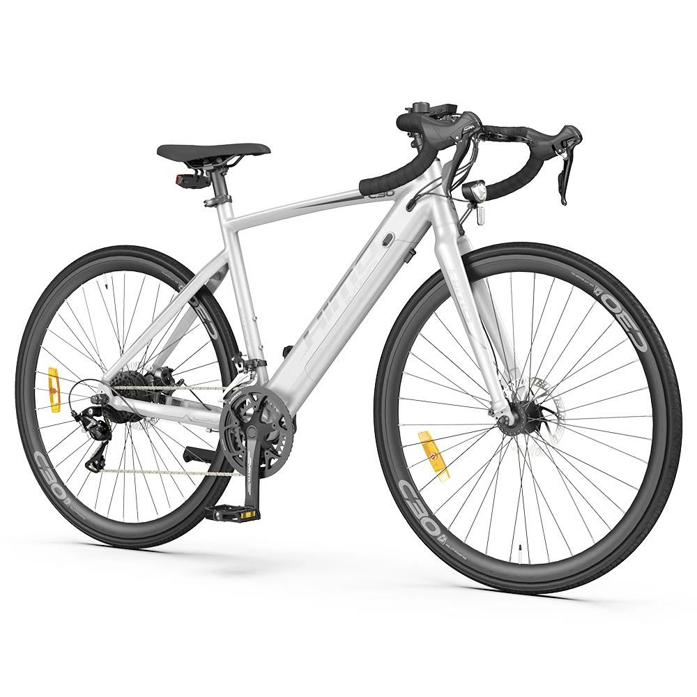 HIMO C30S MAX Electric Bicycle 26 Inch 250W Motor Max Speed 25Km/h 36V 10AH Battery Shimano 18 Speed IPX7 Waterproof Max Range 75KM Max Load 100KG Road Racing Eletric Bike - Silver 3 HIMO C30S MAX Electric Bicycle 26 Inch 250W Motor Max Speed 25Km/h 36V 10AH Battery Shimano 18 Speed IPX7 Waterproof Max Range 75KM Max Load 100KG Road Racing Eletric Bike - Silver - Image 3