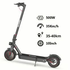 IScooter i9 Max Electric Scooter 10 Inch 500W Motor 10Ah Battery 35Km/h Max Speed 35-40km Range 120KG Max Load APP Control - Black 8 IScooter i9 Max Electric Scooter 10 Inch 500W Motor 10Ah Battery 35Km/h Max Speed 35-40km Range 120KG Max Load APP Control - Black -Sports & Outdoors Sales iScooter i9 Max Electric Scooter 515198 2