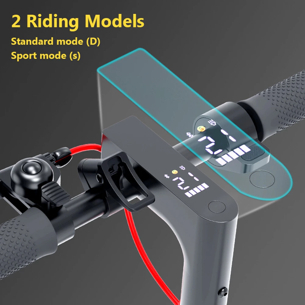 IScooter i9 Max Electric Scooter 10 Inch 500W Motor 10Ah Battery 35Km/h Max Speed 35-40km Range 120KG Max Load APP Control - Black 4 IScooter i9 Max Electric Scooter 10 Inch 500W Motor 10Ah Battery 35Km/h Max Speed 35-40km Range 120KG Max Load APP Control - Black - Image 4