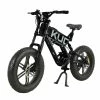 KUGOO T01 Electric Bicycle 48V 500W Motor 13Ah Battery 20*4.0 Inch Fat Tires 38Km/h Max Speed Shimano 7-Speed Gears Hydraulic Brakes 50-65KM Mileage 150KG Load Electric Mountain Bike - Black
