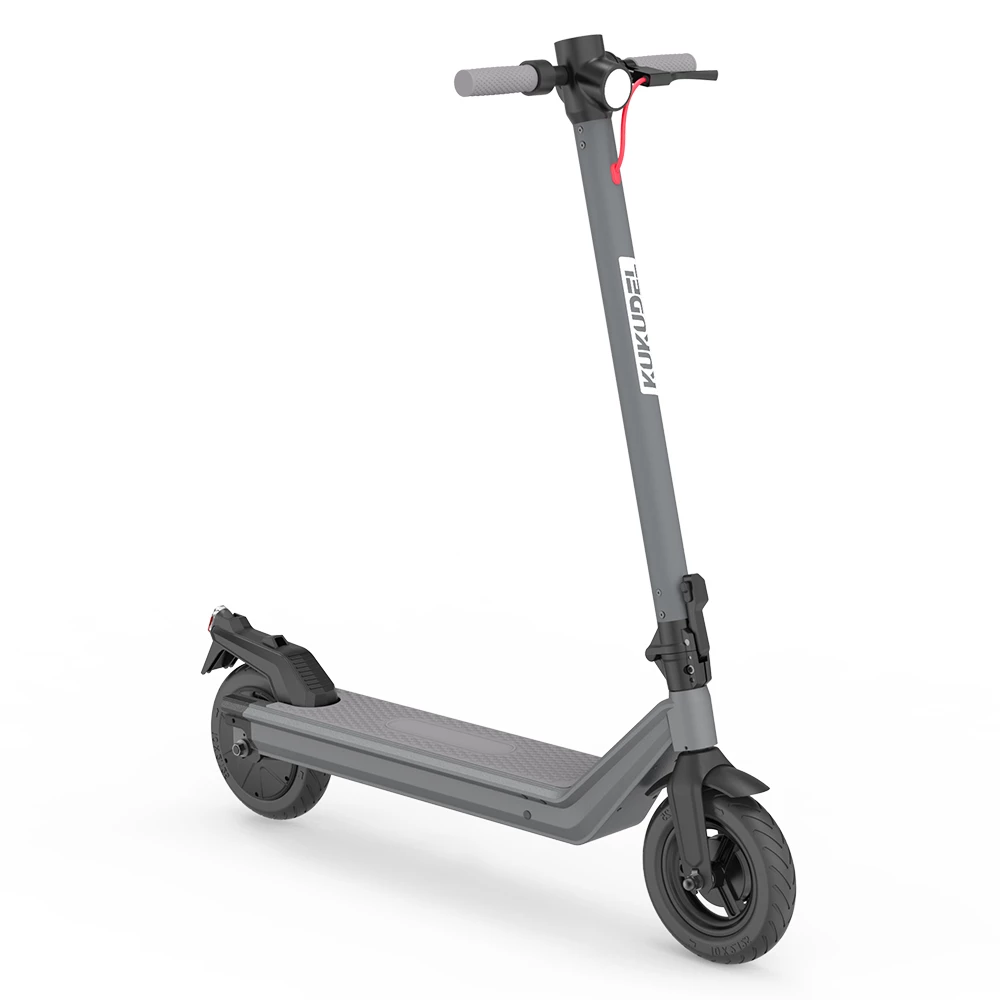 Kukudel 105 Folding Electric Scooter 10" Tire 500W Motor 36V 12.5Ah Battery Max Speed 25km/h LCD Display 32-39km Long Range Aluminium alloy body - Gray 2 Kukudel 105 Folding Electric Scooter 10" Tire 500W Motor 36V 12.5Ah Battery Max Speed 25km/h LCD Display 32-39km Long Range Aluminium alloy body - Gray - Image 2