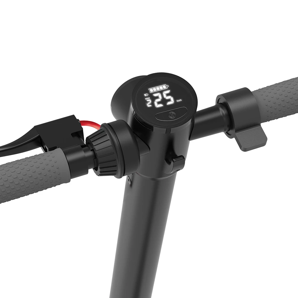 Kukudel 856 Folding Electric Scooter 8.5 inch Tire 350W Motor 36V 7.5Ah Battery Max Speed 25km/h LCD Display 22-26km Max Range Aluminium alloy body - Blue 3 Kukudel 856 Folding Electric Scooter 8.5 inch Tire 350W Motor 36V 7.5Ah Battery Max Speed 25km/h LCD Display 22-26km Max Range Aluminium alloy body - Blue - Image 3