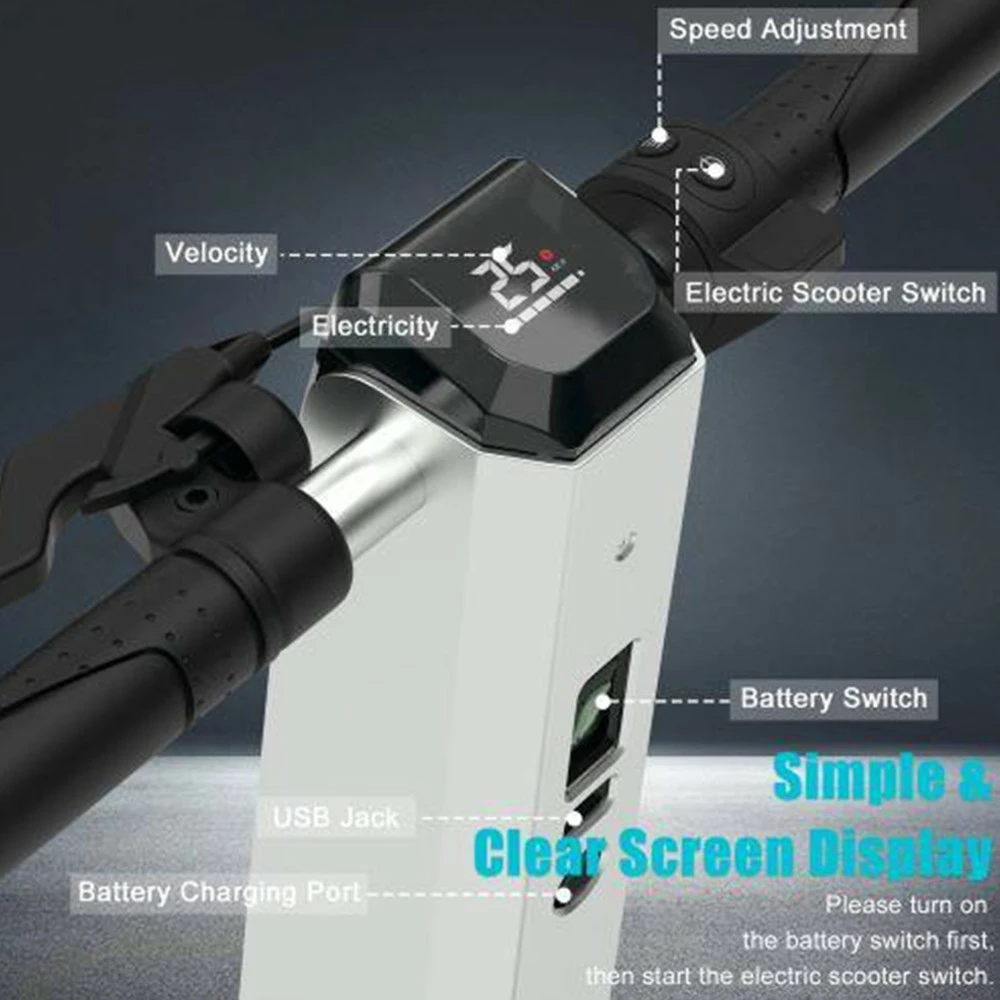 Lirpe R1 Modular Electric Scooter 8.5 Inch Tire 350W Motor 32Km/h Max Speed 36V 7.8Ah Battery 45KM Range APP Control Removable Battery - EU 3 Lirpe R1 Modular Electric Scooter 8.5 Inch Tire 350W Motor 32Km/h Max Speed 36V 7.8Ah Battery 45KM Range APP Control Removable Battery - EU - Image 3