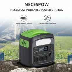 NECESPOW N7576 700W Portable Power Station, 576Wh/180000mAh LiFePo4 Battery Solar Generator, 230V AC Pure Sine Wave, PD100W Fast Charging 9 NECESPOW N7576 700W Portable Power Station, 576Wh/180000mAh LiFePo4 Battery Solar Generator, 230V AC Pure Sine Wave, PD100W Fast Charging -Sports & Outdoors Sales necespow n7576 700w portable power station b2cd92 1665565044509