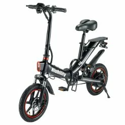 Niubility B14 Electric Moped Folding Bike 14 inch 15Ah Battery up to 100KM Mileage Max 25km/h 400W Motor Double Disc Brake - Black 11 Niubility B14 Electric Moped Folding Bike 14 inch 15Ah Battery up to 100KM Mileage Max 25km/h 400W Motor Double Disc Brake - Black -Sports & Outdoors Sales niubility b14 electric mopod folding bike 400w motor black 7190b5 1662195432740