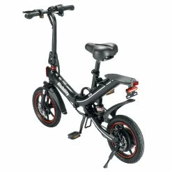 Niubility B14 Electric Moped Folding Bike 14 inch 15Ah Battery up to 100KM Mileage Max 25km/h 400W Motor Double Disc Brake - Black 10 Niubility B14 Electric Moped Folding Bike 14 inch 15Ah Battery up to 100KM Mileage Max 25km/h 400W Motor Double Disc Brake - Black -Sports & Outdoors Sales niubility b14 electric mopod folding bike 400w motor black fe70db 1662195432444