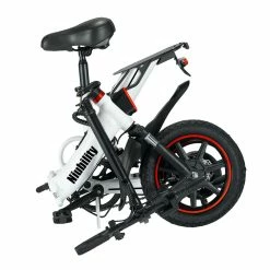 Niubility B14 Electric Moped Folding Bike 14 inch 15Ah Battery up to 100KM Mileage Max 25km/h 400W Motor Double Disc Brake - White -Sports & Outdoors Sales niubility b14 electric mopod folding bike 400w motor white 61766c 1662195687484