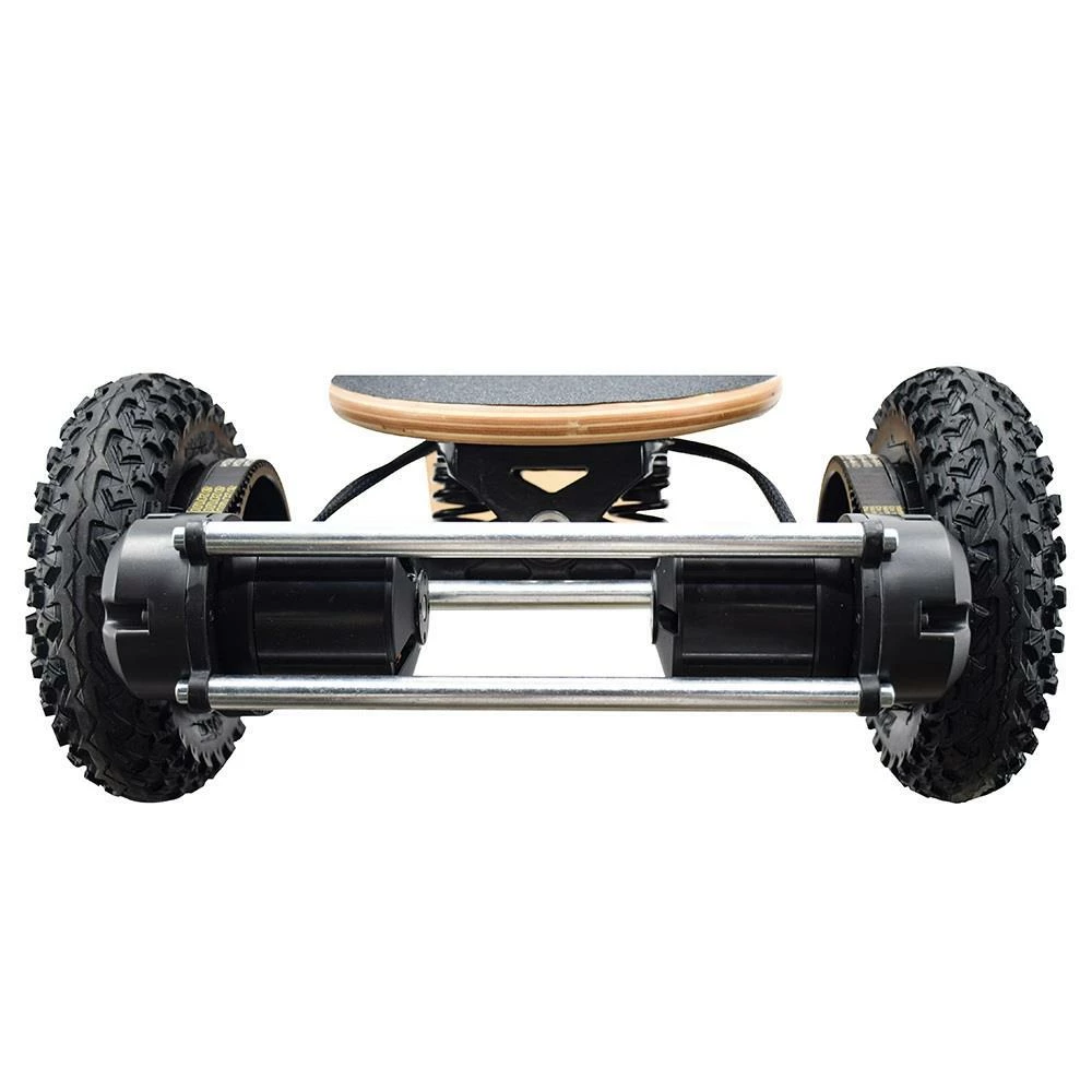 SYL-08 V3 Version Electric Off Road Skateboard With Remote Control 1450W Motor up to 38km/h 10Ah Battery Maple Plank 8 inch Wheel Max load 130kg Left Foot Front Regular Stance - Black 5 SYL-08 V3 Version Electric Off Road Skateboard With Remote Control 1450W Motor up to 38km/h 10Ah Battery Maple Plank 8 inch Wheel Max load 130kg Left Foot Front Regular Stance - Black - Image 5