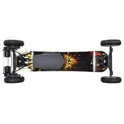 SYL-08 V3 Version Electric Off Road Skateboard With Remote Control 1450W Motor up to 38km/h 10Ah Battery Maple Plank 8 inch Wheel Max load 130kg Left Foot Front Regular Stance - Black 8 SYL-08 V3 Version Electric Off Road Skateboard With Remote Control 1450W Motor up to 38km/h 10Ah Battery Maple Plank 8 inch Wheel Max load 130kg Left Foot Front Regular Stance - Black -Sports & Outdoors Sales syl 08 electric skateboard off road with remote control black 6ec242 1652693480974
