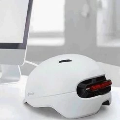 Xiaomi Smart4u SH50 Bicycle Smart Flash Helmet Automatic Light Perception Warning Light Long Battery Life IPX4 Waterproof Size L - White 8 Xiaomi Smart4u SH50 Bicycle Smart Flash Helmet Automatic Light Perception Warning Light Long Battery Life IPX4 Waterproof Size L - White -Sports & Outdoors Sales xiaomi smart4u sh50 bicycle smart flash helmet white 1584081494230